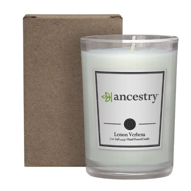 8 oz. Scented Votive Candle Custom Full Color Label