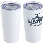 Glendale 20 oz Insulated Tumbler & Travel Mug in White