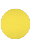 60" Round Custom Beach Towels in Yellow