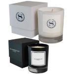 8 oz. Custom Scented Soy Wax Candles in a Gift Box with Custom Printing