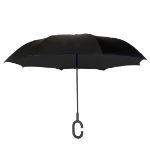 Unbelievabrella in Black Custom Inverted Umbrella