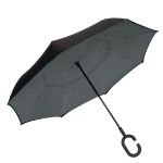 Unbelievabrella in Gray or Grey Custom Inverted Umbrella