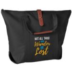 Mallard Tote Bag in Black with Custom Imprint