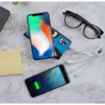 Octoforce 8000mAh Wireless Power Bank with Full Color Imprint by Origaudio in Action