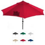 Music Market Umbrella with your custom logo - built in bluetooth speakers
