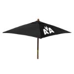 Custom Market Umbrella Black