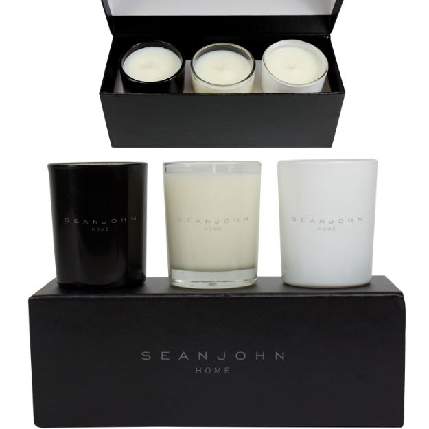 Candle Trio Gift Set - Custom Printed Candles in a nice gift box