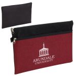 Promotional Tech Pouch Organizer in Red