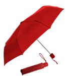 Folding Travel Umbrella Red