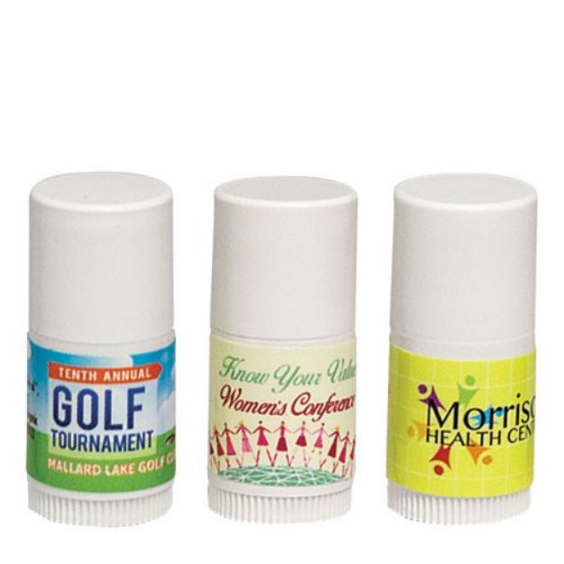 Mini Custom Lip Balms Full Color Labels - Made in USA