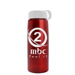 Promotional Red Metallic Flair Bottle