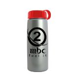 Promotional Silver Metallic Flair Bottle