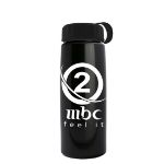 Promotional Black Metallic Flair Bottle