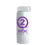 Promotional White Metallic Flair Bottle