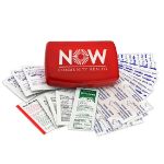 Promotional Transparent Red Primary Care Kit