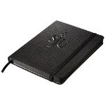 Black Tuscany™ Textured Journal Leeman