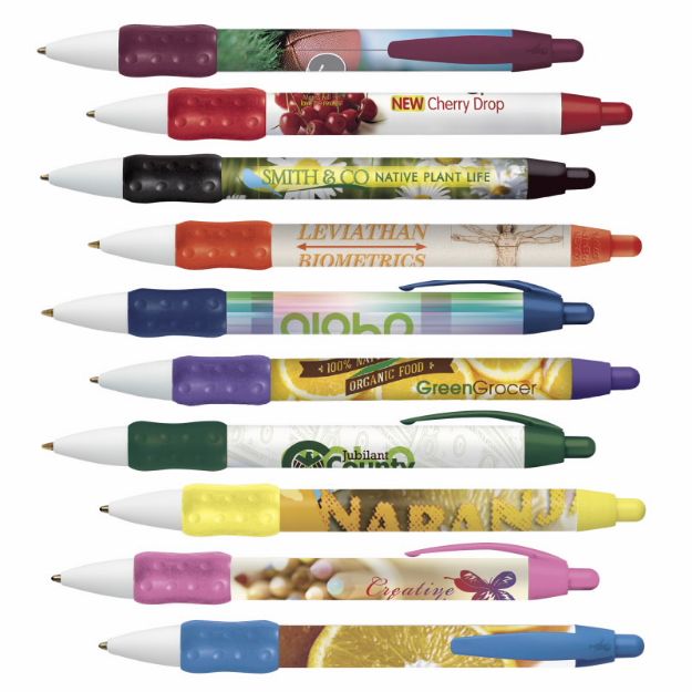 BIC® Digital WideBody® Color Grip Pen with Your Full Color Custom Logo