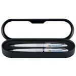 White Pilot Mr.Animal Collection Ballpoint and Mechanical Pencil Executive Gift Set