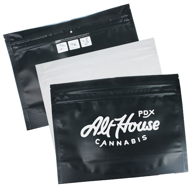 Child Resistant Exit Bag for Medical Cannabis Products and More