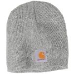 Carhartt Custom Acrylic Beanies and Hats Heather Gray