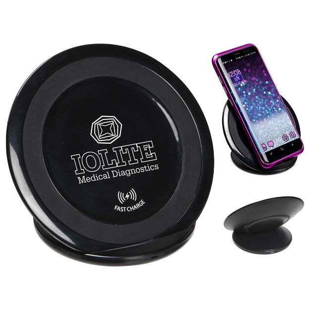 Fast Wireless Charger and Phone Stand Qi