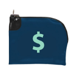 Picture of Curved Night Deposit Bank Bag with Lock - 12" x 10"