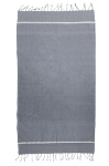 Oceanis Peshtemal Beach Towels - 35" x 63" in Gray