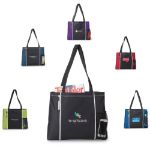 Classic Convention Tote Bags in Bulk with Custom Logo and Piping