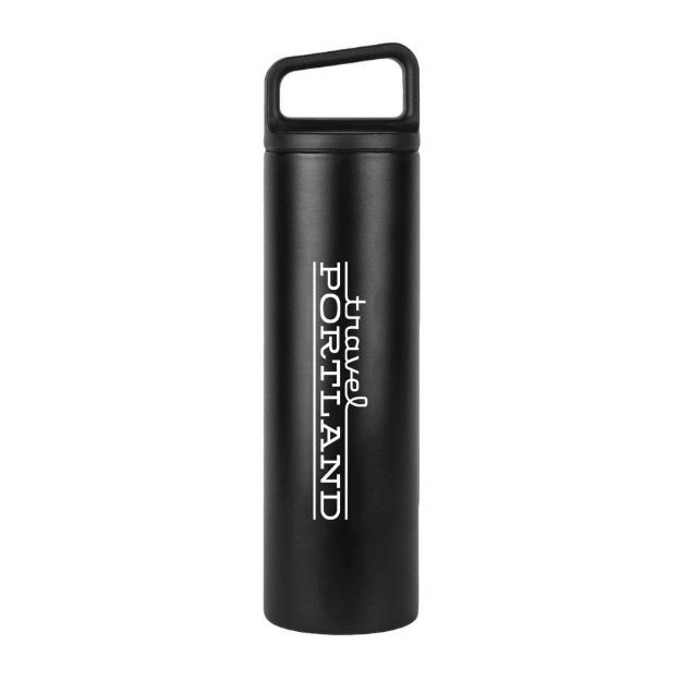 MiiR® Vacuum Insulated Wide Mouth Bottle - 20 Oz. Black Powder