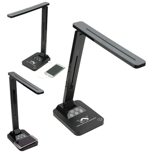 Limelight Desk Lamp and Wireless Phone Charger with Fast Charging