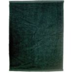 Turkish Signature Colored Heavyweight Golf Towel in Evergreen