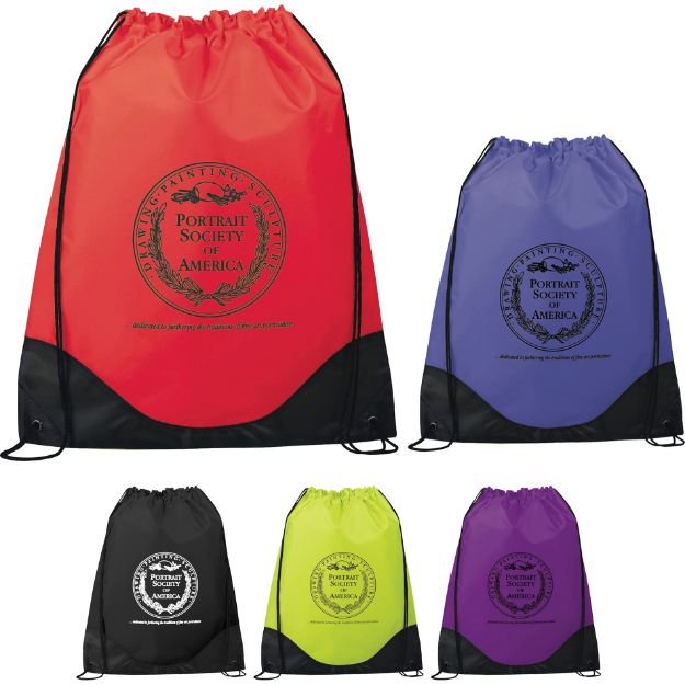 Cinch Top Drawstring Bags or Cinch Backpacks with Custom Logo