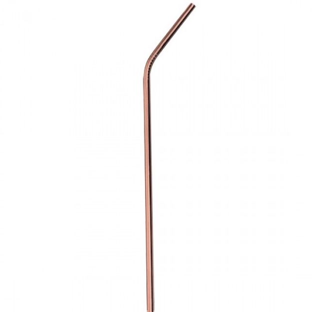 Rose Gold Reusable Straw