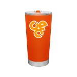 Frost Tumbler Insulated Travel Mug - 20 oz. Vacuum Insulated in Neon Orange
