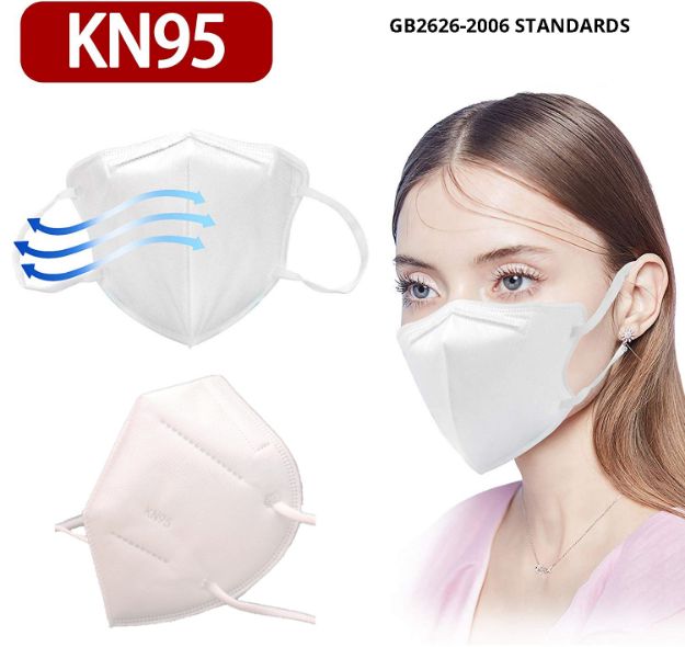 KN95 FFP2 Face Masks Blank Immediate Shipping
