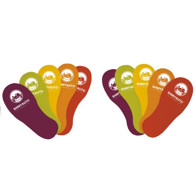 Footprint Reusable Decals