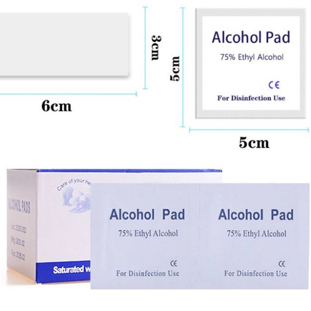 alcohol prep pads