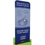3' EuroFit Banner Display Kit - Great for Covid-19 Signs