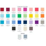 Face Masks Canvas Color Options