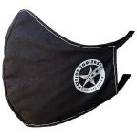 Patriot Face Mask Made in USA by Patriot Coolers with your cusotm logo in Black