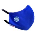 Patriot Face Mask Made in USA by Patriot Coolers with your cusotm logo in blue ge