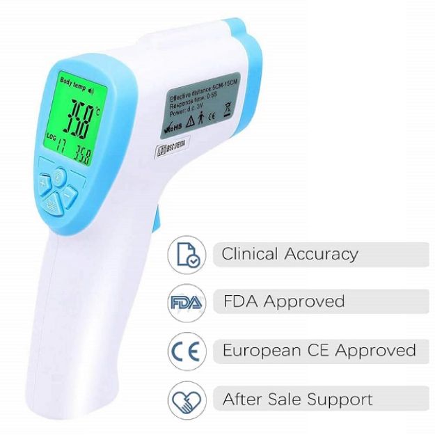 Infared Thermometer Digital in Bulk for Checking Temperatures without touching - great for return to work