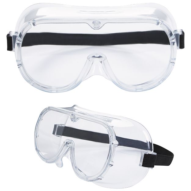 Safety Goggles for Droplet Prevention, Construction or Safety