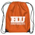 Burnt Orange Drawstring Pack