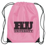 Pink Drawstring Pack