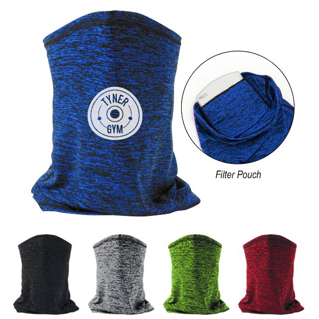 neck gaiter with filter