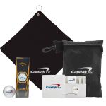 Golf Kit - Golfer's Pal Kit- Callaway Golf Balls in Black