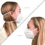 N95 Face Mask Made in USA, NIOSH and FDA Approved, For Medical and First Responder Use Headloop or Ear Loop options
