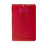 Credit Card Sanitizer Spray - 0.67 oz. Translucent Red