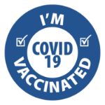 I'm Vaccinated or I am Vaccinated Custom Printed Stickers